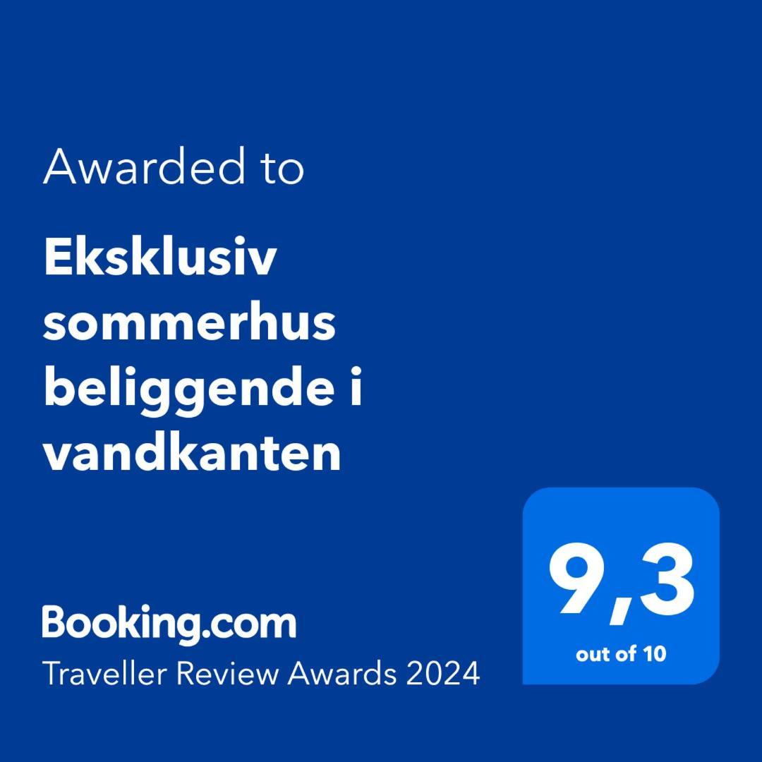 מונקבו Eksklusiv Sommerhus Beliggende I Vandkanten מראה חיצוני תמונה